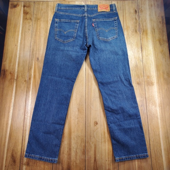 New Levi's 511 Slim Jeans Mens W32 L29 Blue Stretch Denim 04511-6363 - Picture 3 of 10